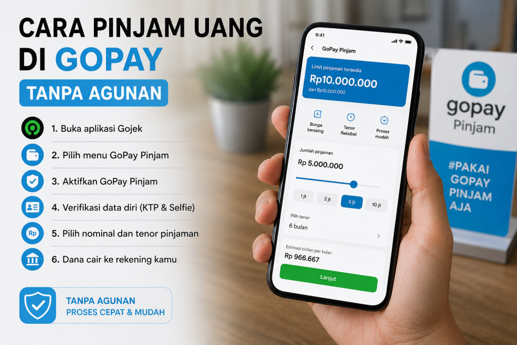 Cara Singkat Pinjam Uang gopay