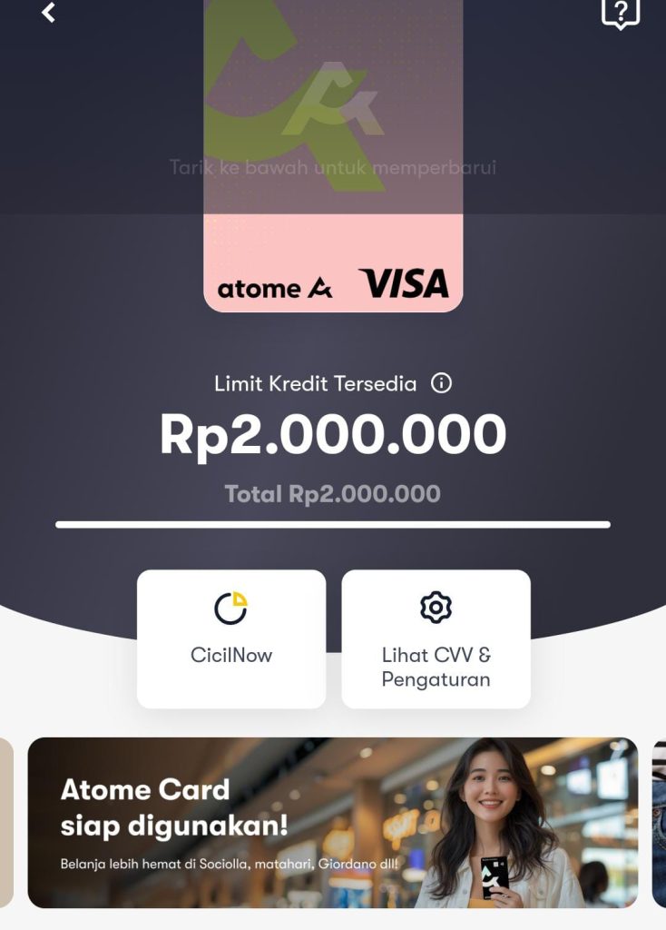 atome card