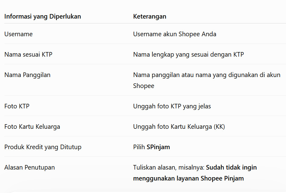 shopee pinjam