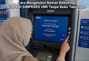 Cara Mengetahui Nomor Rekening ATM BRI SIMPEDES UMI Tanpa Buku Tabungan